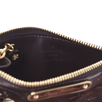 Louis Vuitton Vernis Key Pouch Amarante 6 of 7