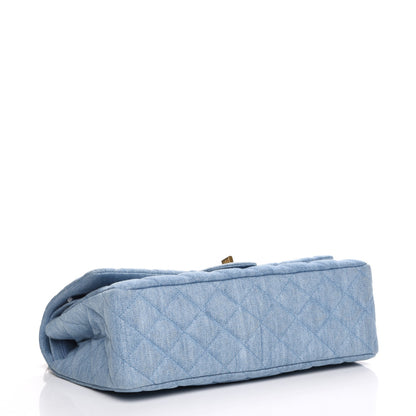 Chanel Denim Quilted 2.55 Reissue 226 Flap Light Blue 4 of 7