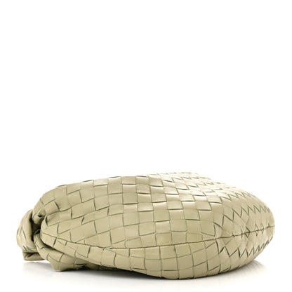 Bottega Veneta Nappa Intrecciato Teen Jodie Hobo Travertine 4 of 12