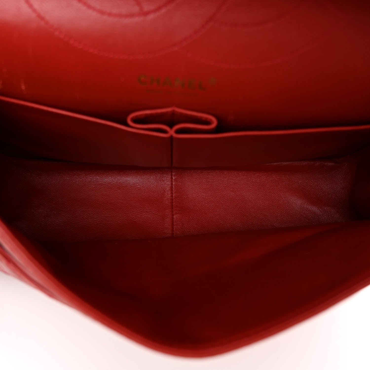 Chanel Aged Calfskin Quilted 2.55 Reissue 227 Flap Red 5 of 11