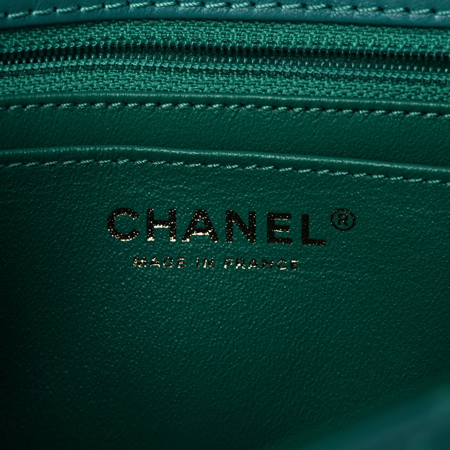Aged Calfskin Quilted 2.55 Reissue Mini Flap Green