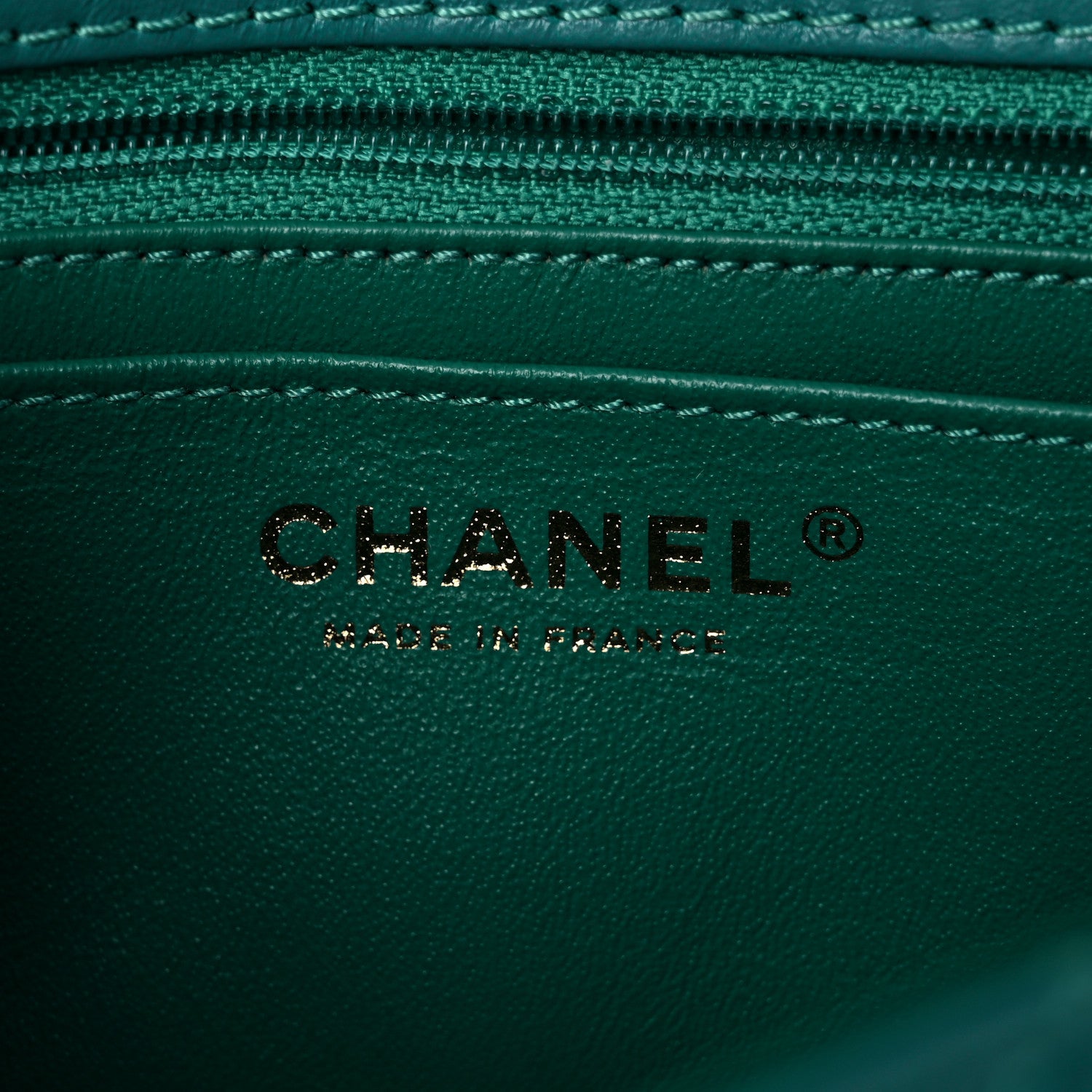 Chanel Aged Calfskin Quilted 2.55 Reissue Mini Flap Green 6 of 10