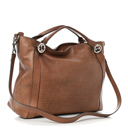Gucci Pebbled Calfskin Medium Miss GG Top Handle Bag Light Cuir 2 of 4