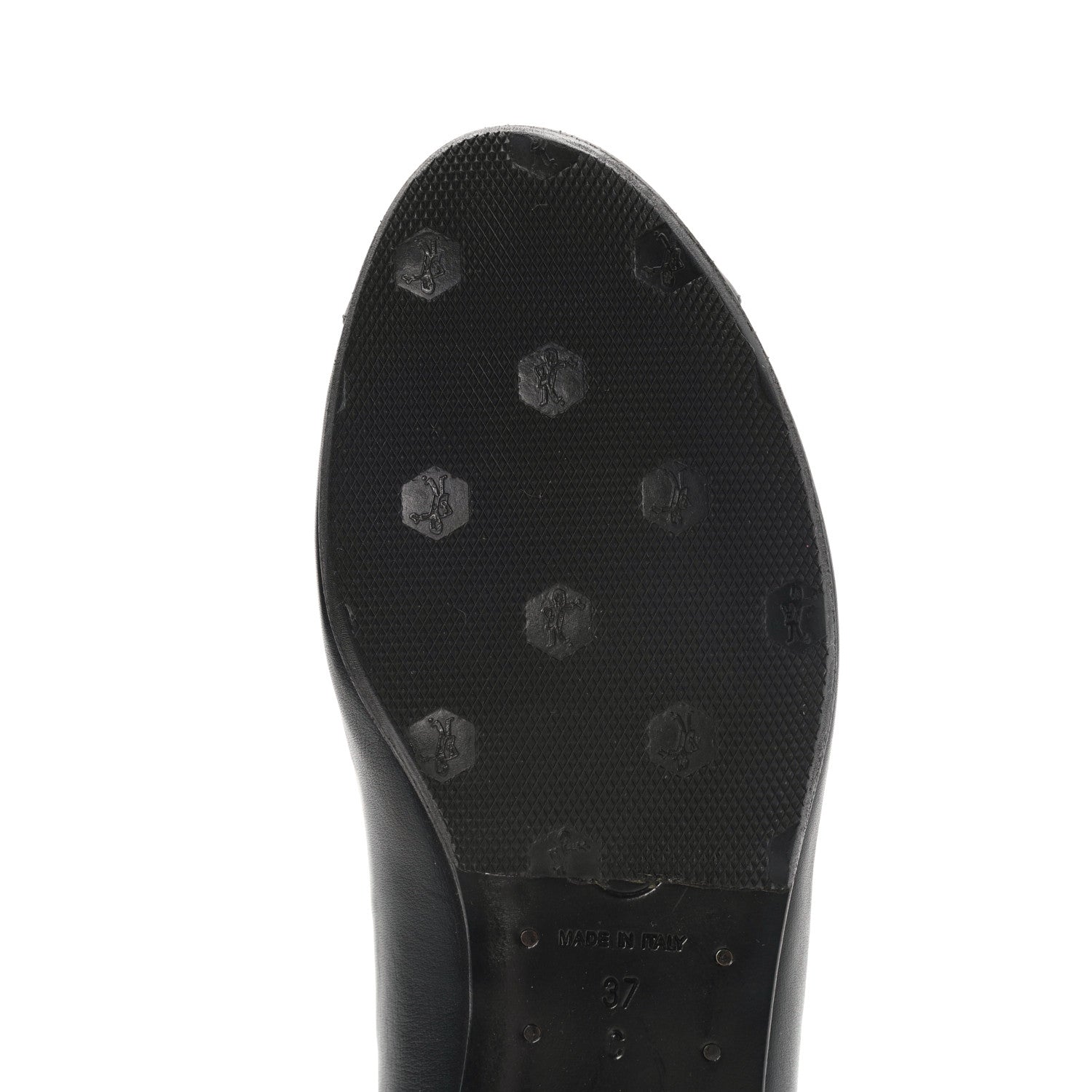Chanel Lambskin Camellia Ballerina Flats 37 Black 9 of 12