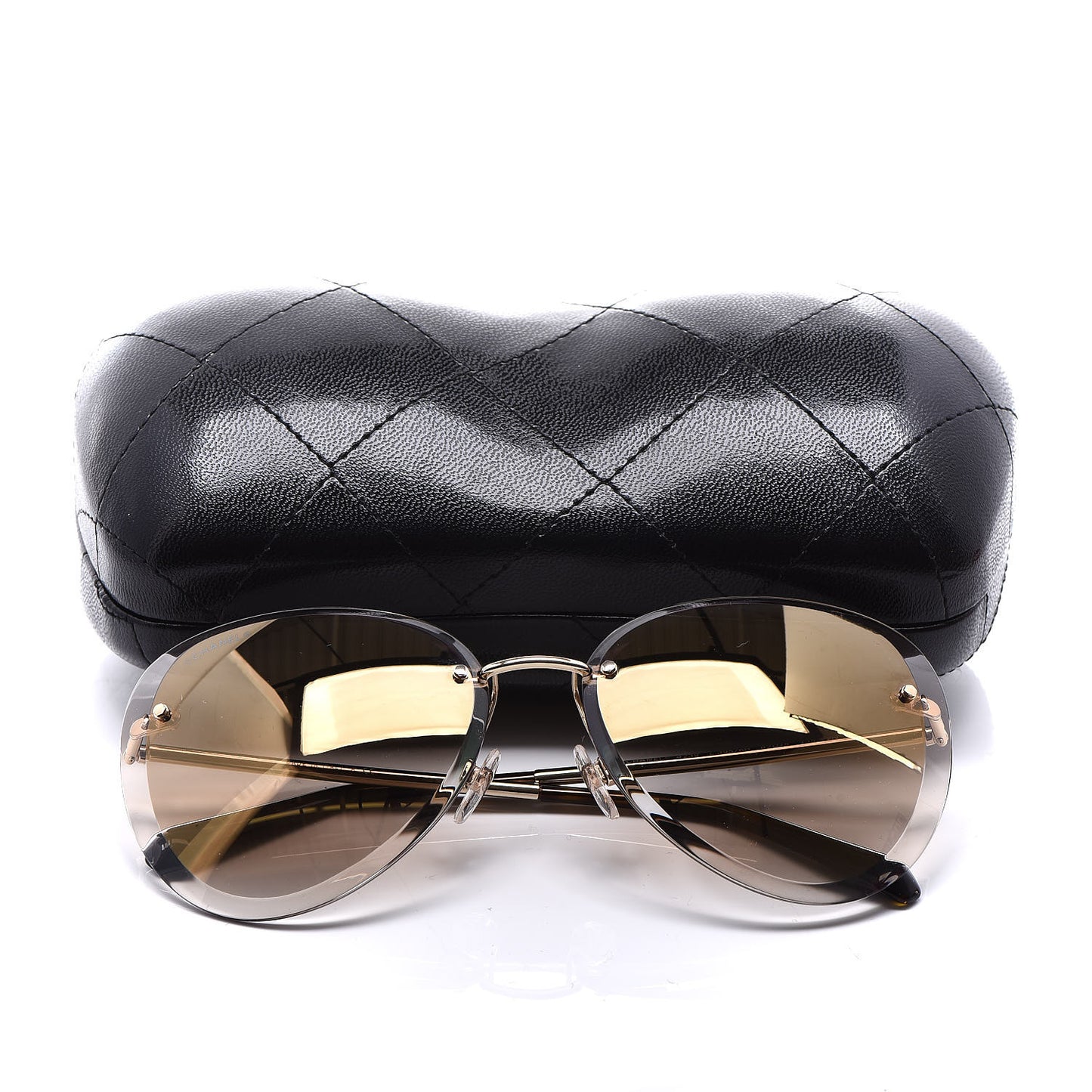 Metal Pilot Sunglasses 4239 Gold