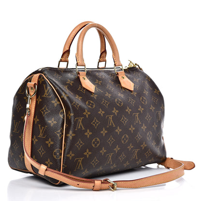 Louis Vuitton Monogram Speedy Bandouliere 30 3 of 16