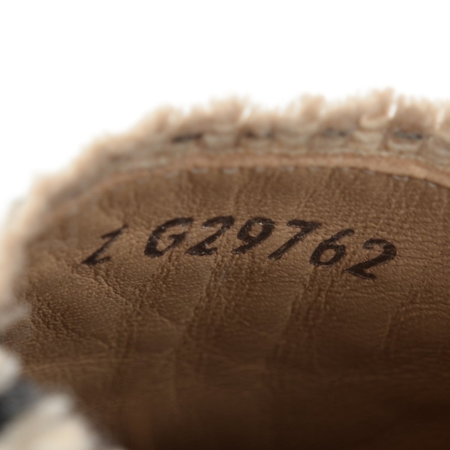 Toile Striped Espadrilles 41 Beige