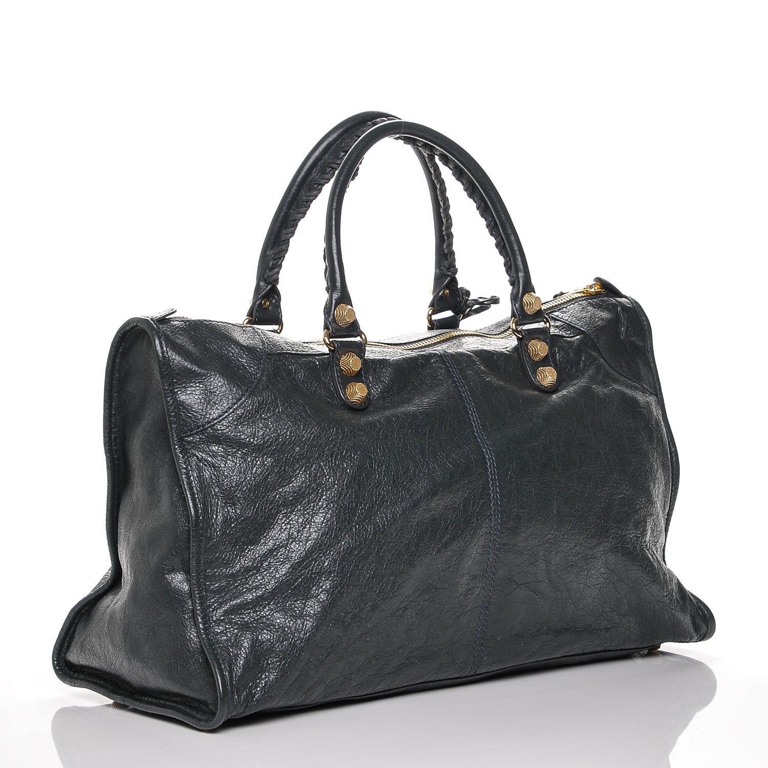Balenciaga Agneau Giant 12 Gold Hardware Work Anthracite 3 of 12