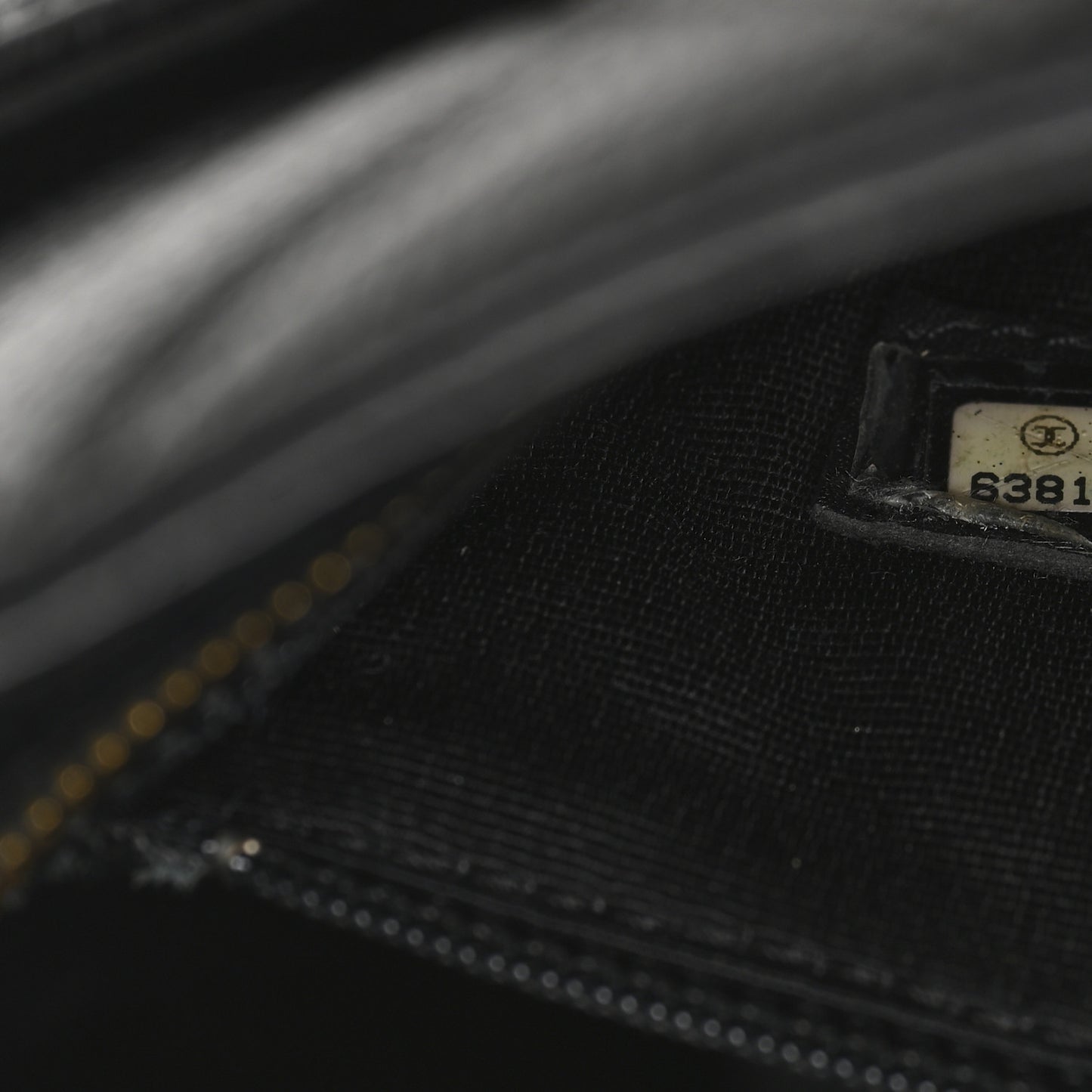 Caviar Quilted Medallion Tote Black