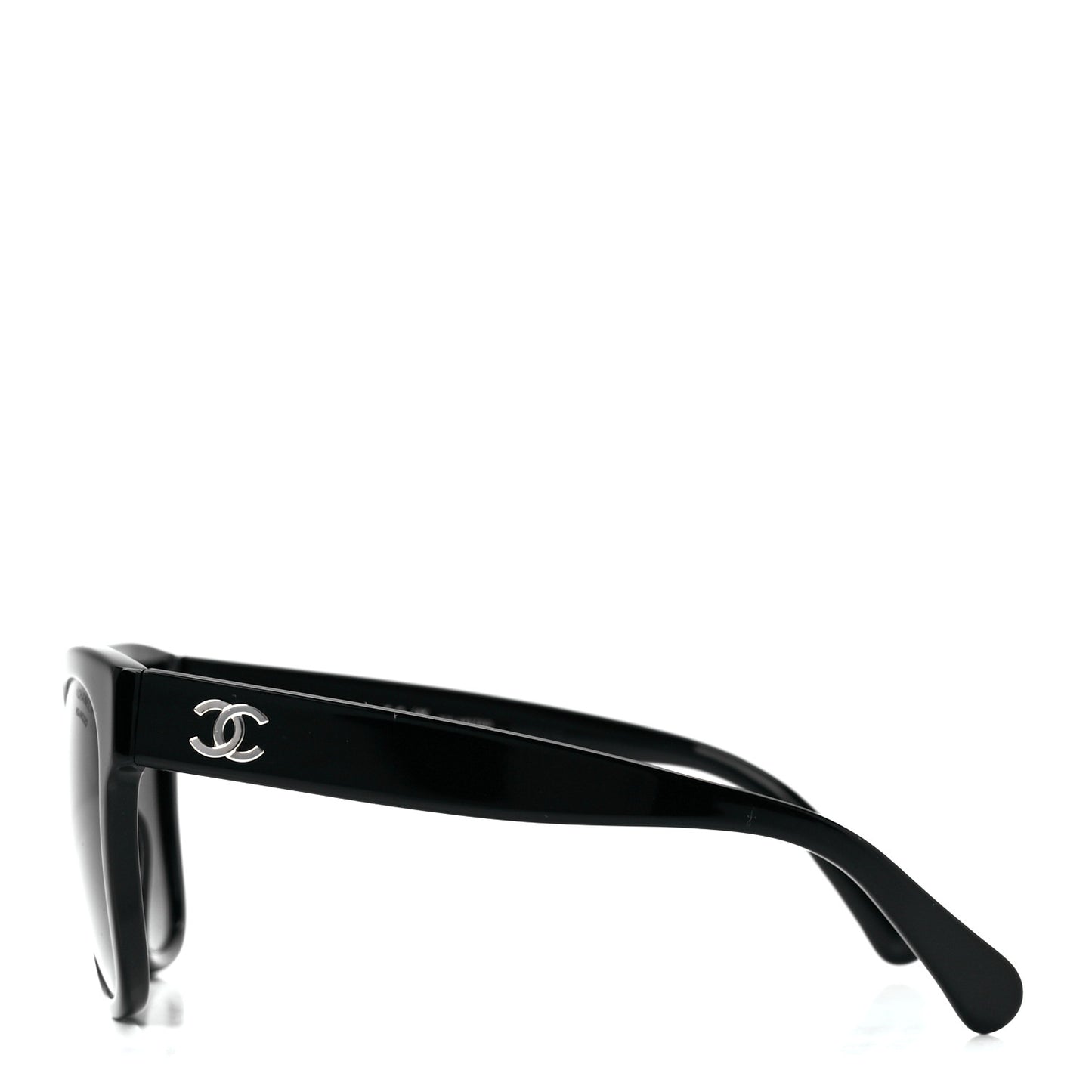 Acetate Polarized Square CC Sunglasses 5380 Black