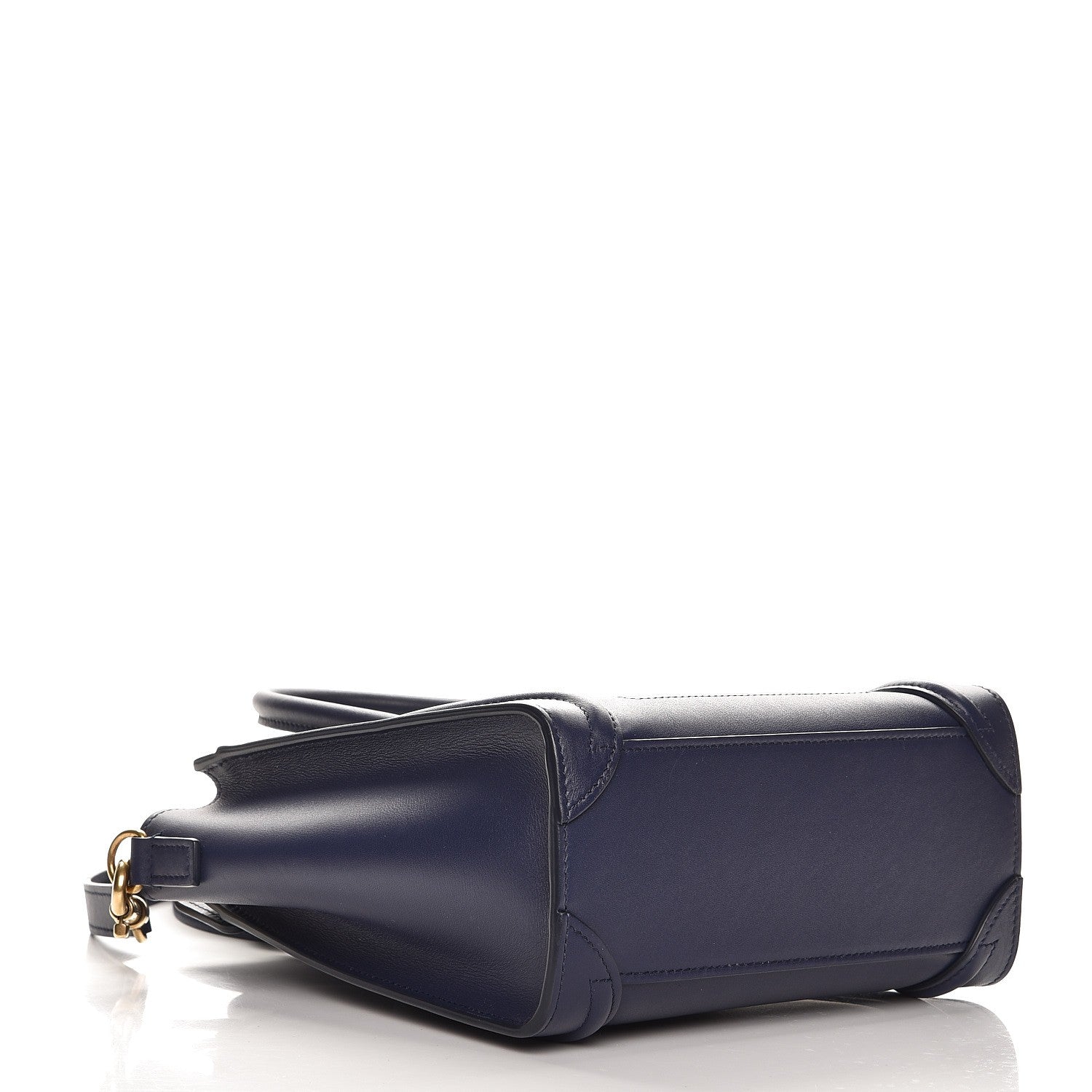 Celine Smooth Calfskin Nano Luggage Ink 5 of 10