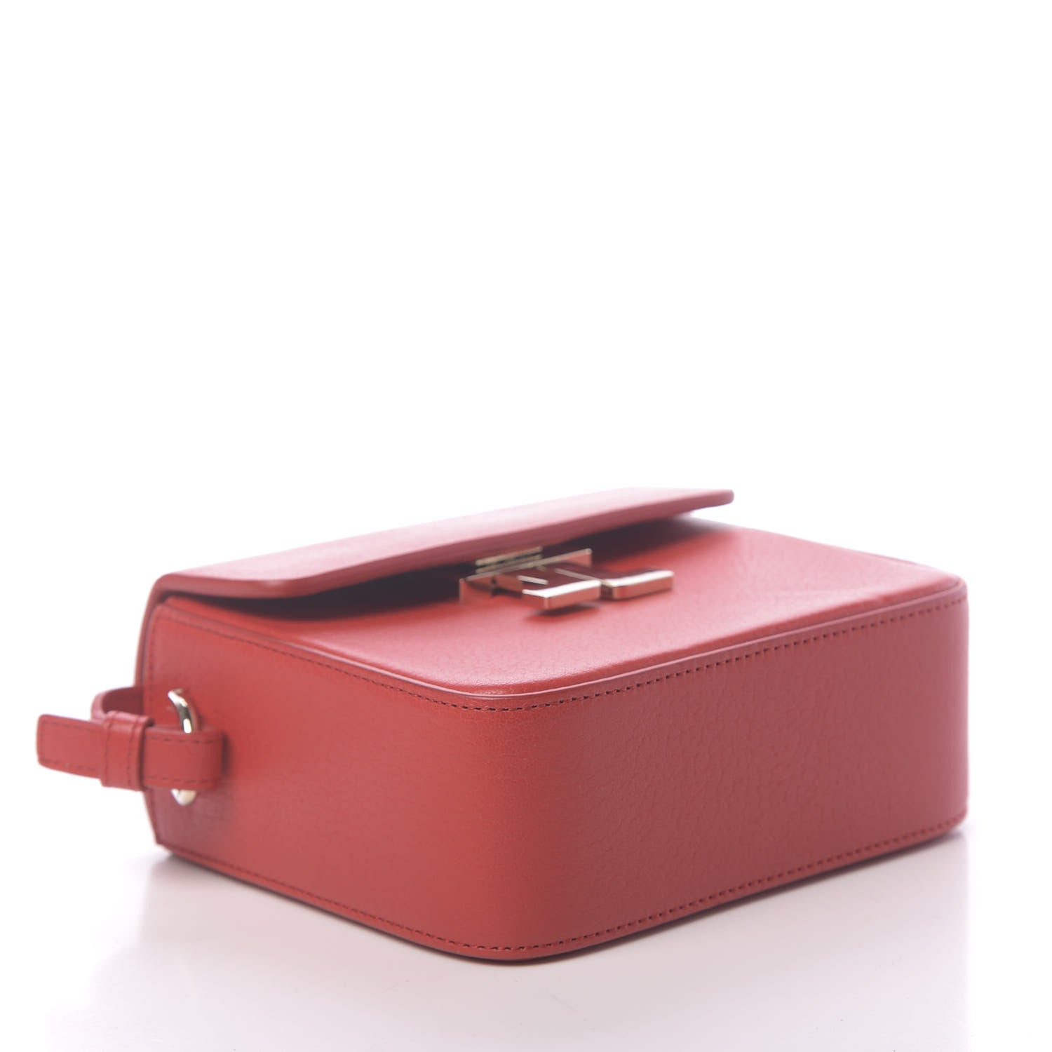 Lanvin Goatskin JL Carnet Crossbody Red 4 of 10