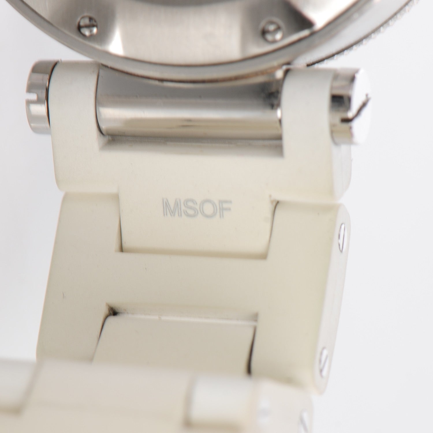 Cartier Stainless Steel Rubber 37mm Pasha C Seatimer Quartz Watch 11 of 12