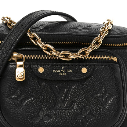 Louis Vuitton Empreinte Mini Bumbag Black 7 of 9