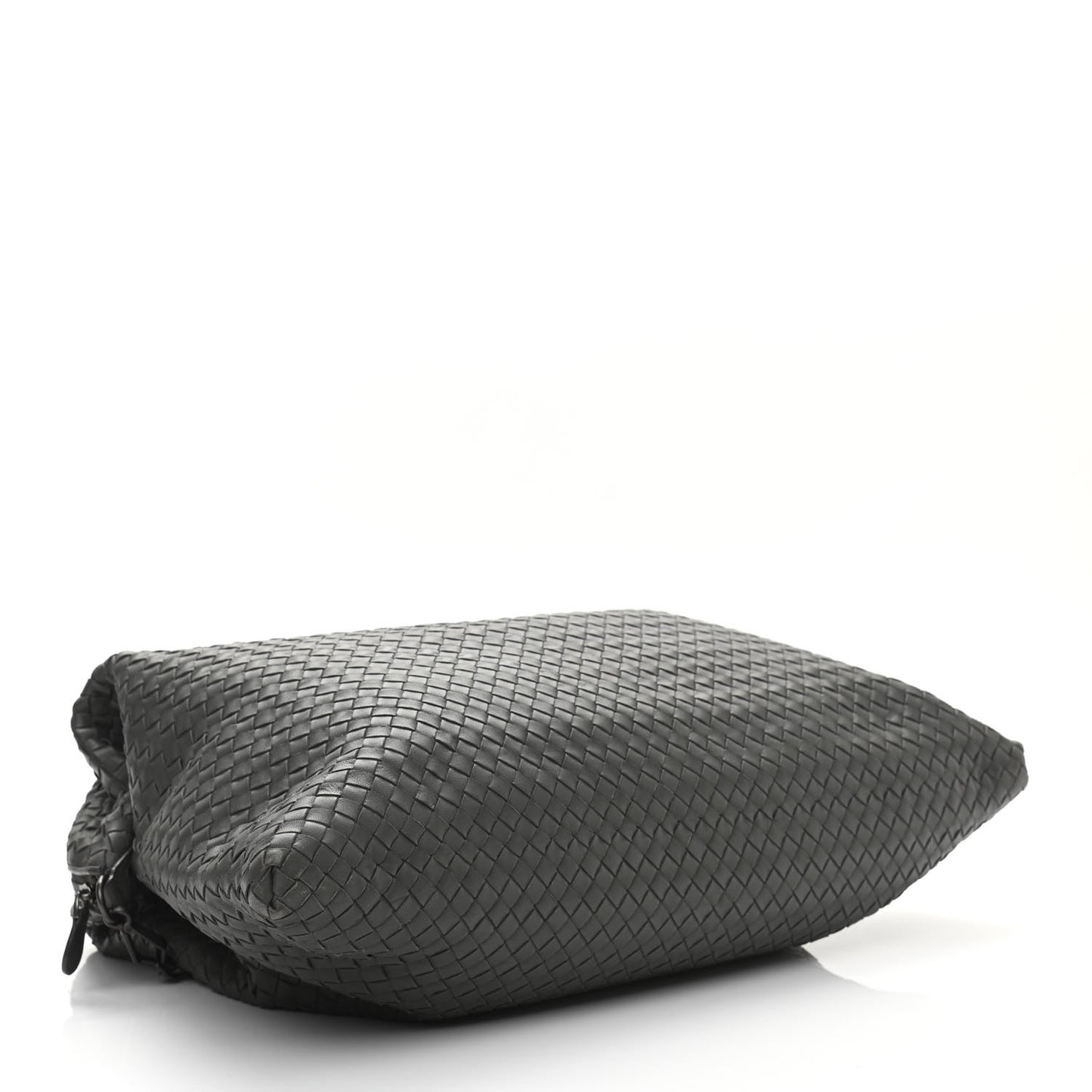 Nappa Intrecciato Maxi Convertible Tote Grey