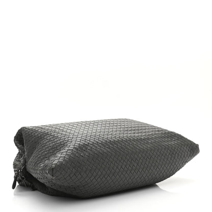 Bottega Veneta Nappa Intrecciato Maxi Convertible Tote Grey 4 of 11
