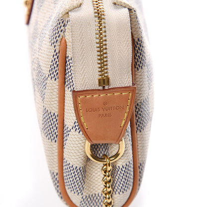 Louis Vuitton Damier Azur Eva Clutch 6 of 10