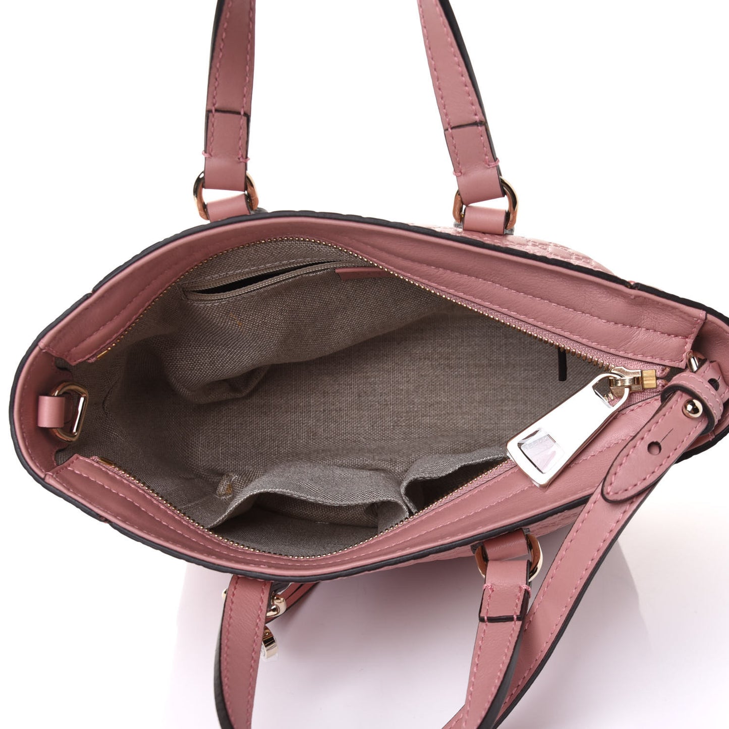 Microguccissima Small Bree Tote Soft Pink
