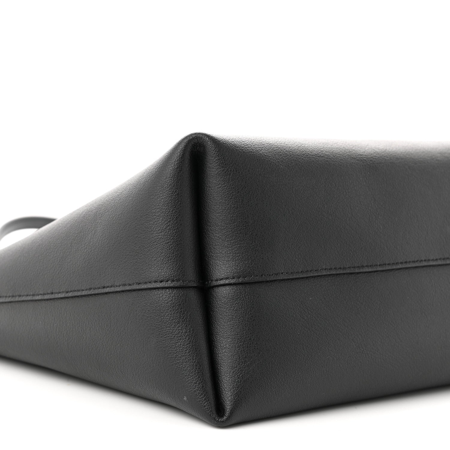 Saint Laurent Calfskin Large Shopping Tote Black 9 of 11