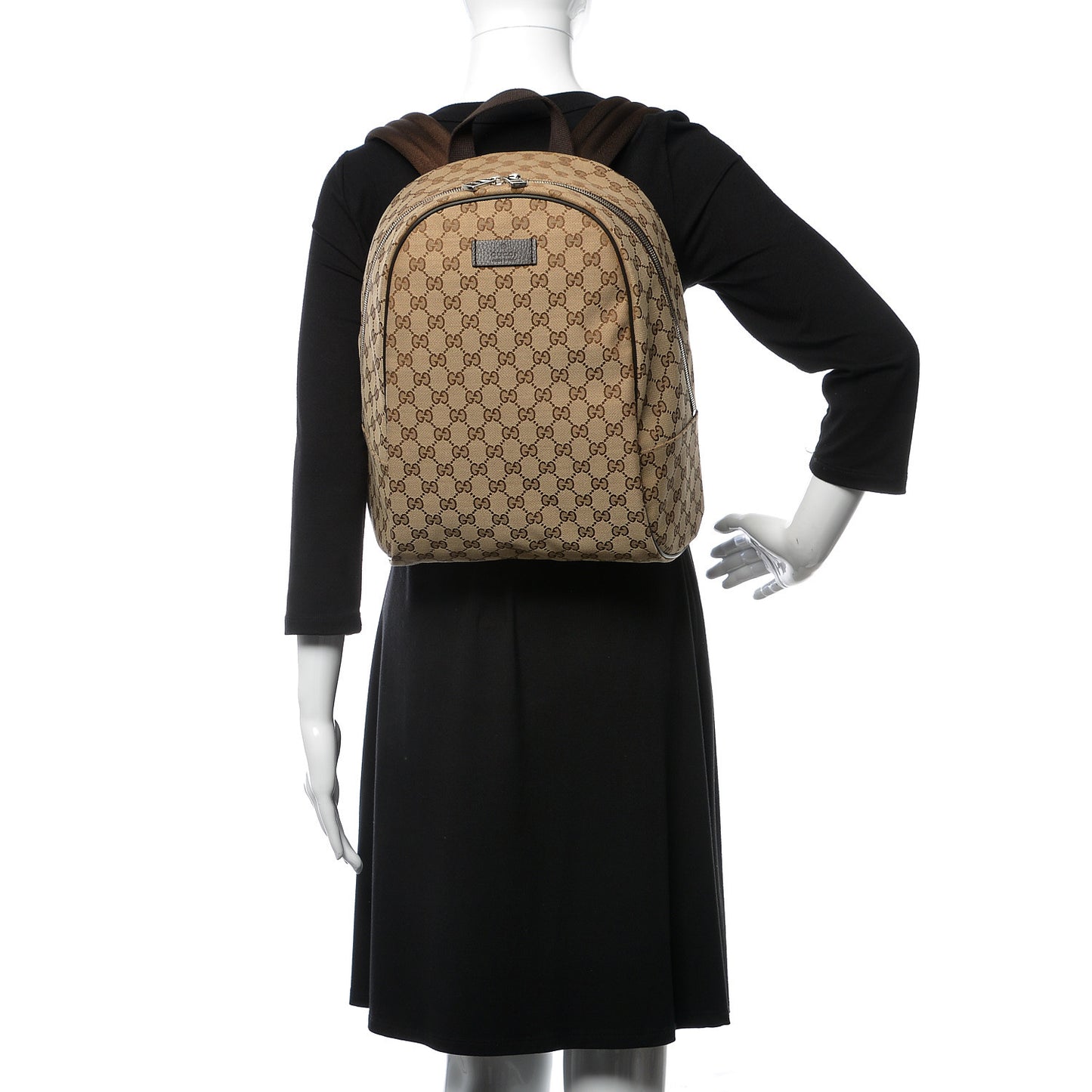 Monogram Travel Backpack Dark Brown