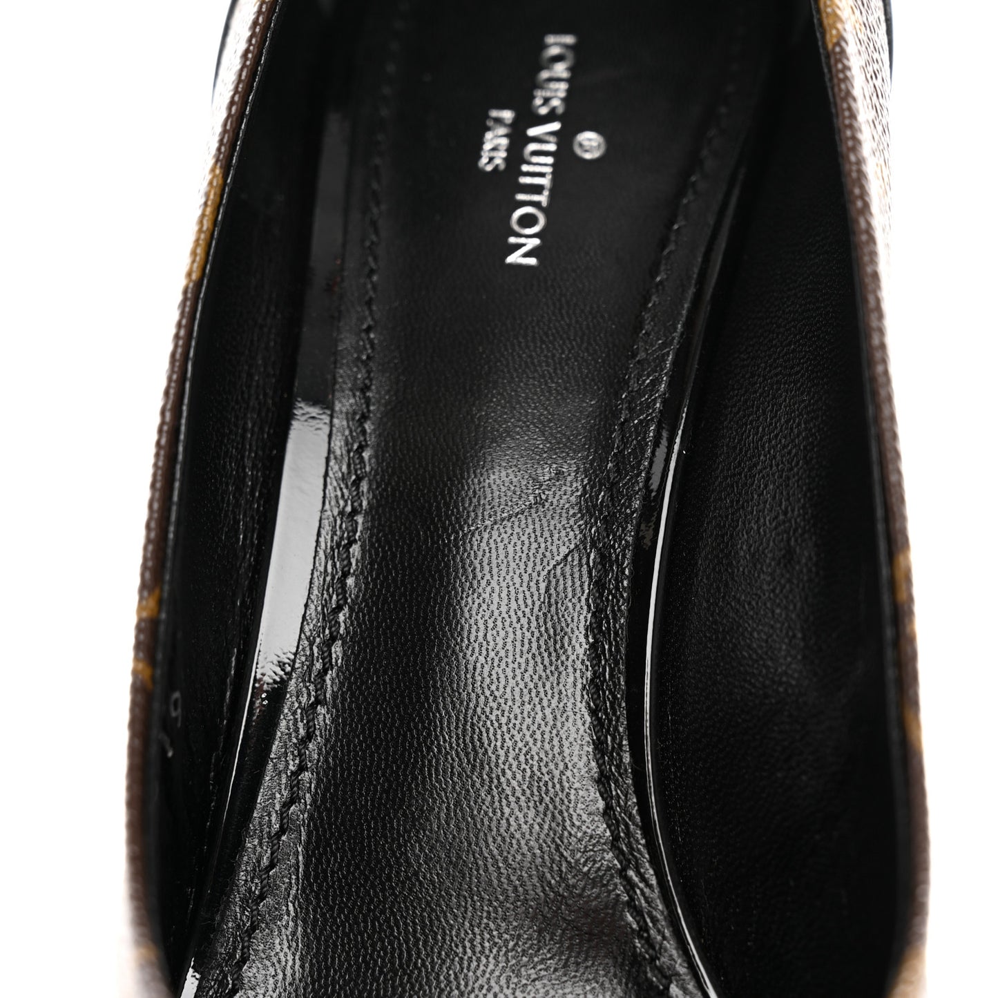 Monogram Cherie Pumps 38 Black