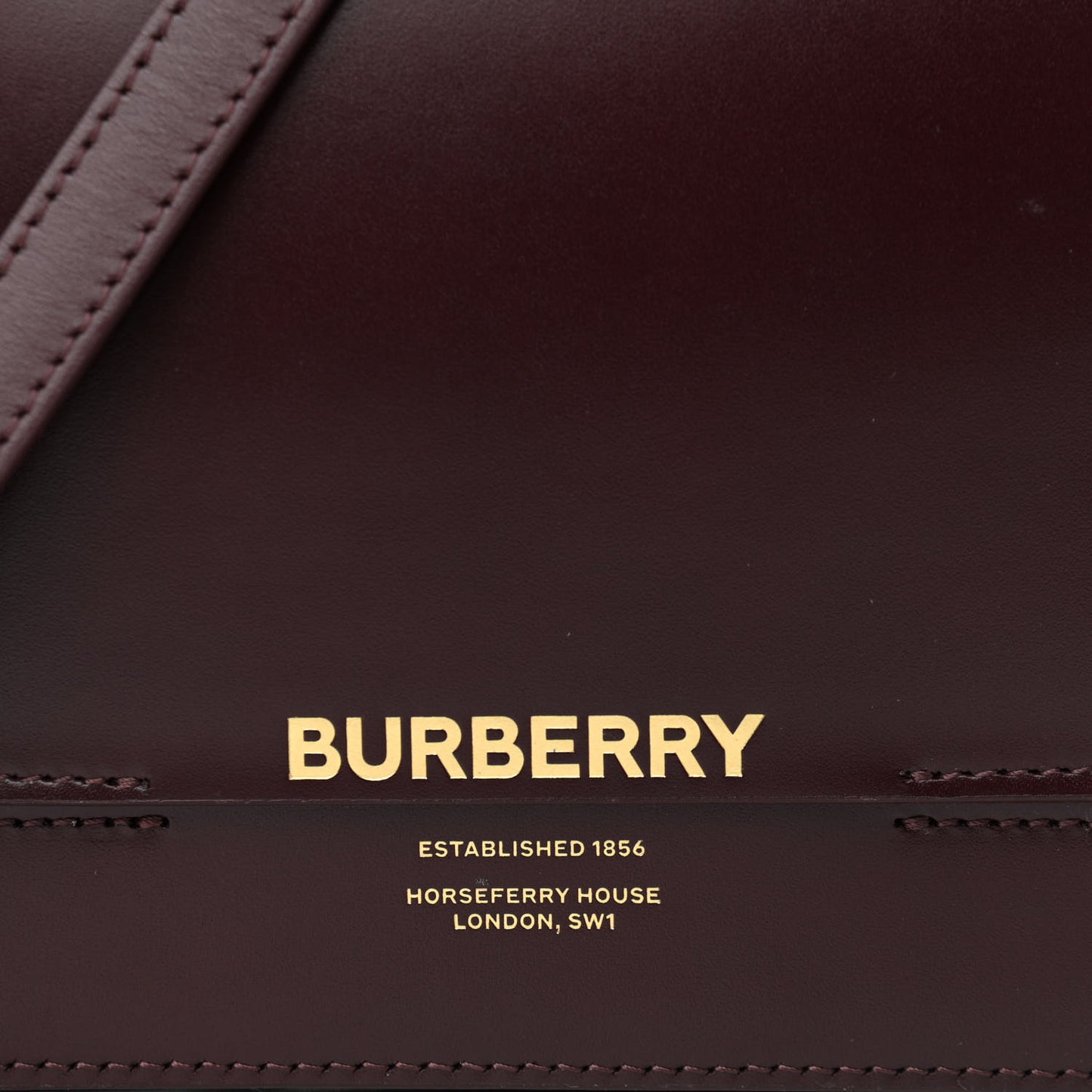 Smooth Calfskin Small Grace Bag Oxblood