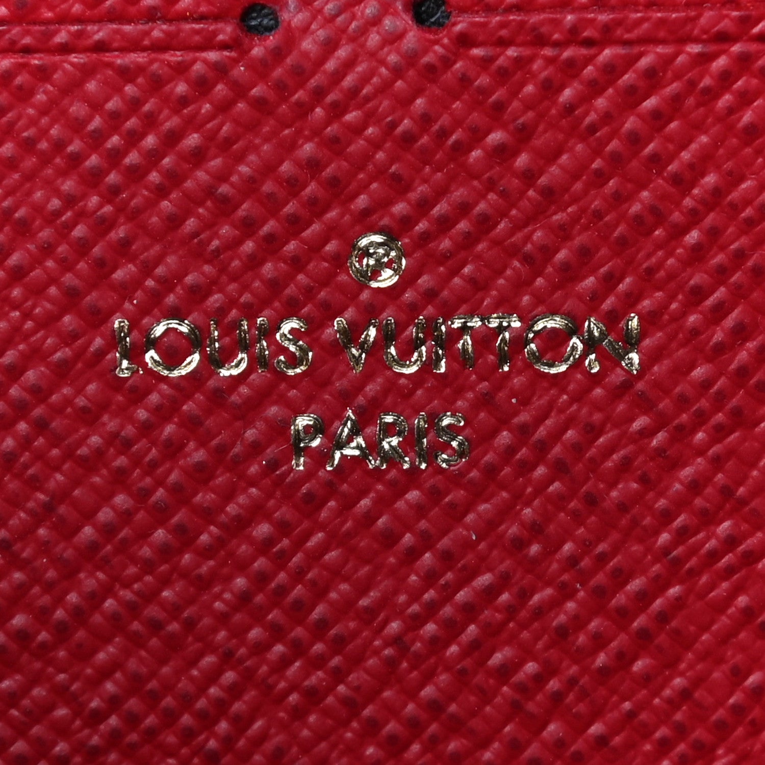 Louis Vuitton Damier Ebene Clemence Wallet Cherry 6 of 11