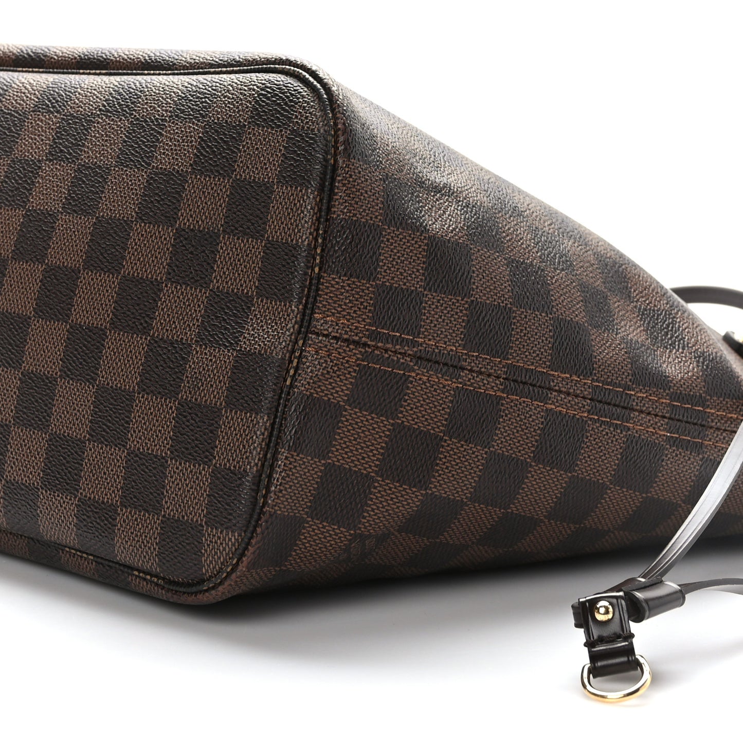 Damier Ebene Neo Neverfull MM Rose Ballerine