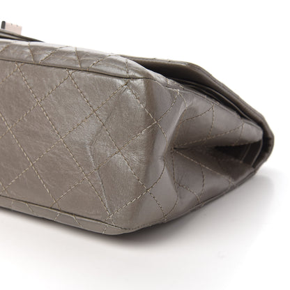 Chanel Metallic Aged Calfskin Quilted 2.55 Reissue 227 Flap Grey 8 of 11