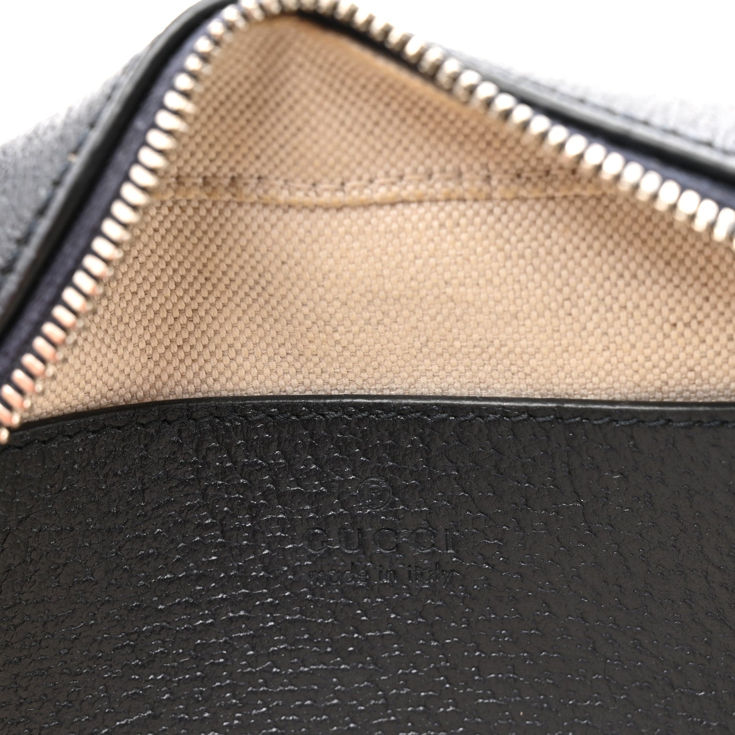 Gucci GG Supreme Monogram Textured Dollar Calfskin Web Small Ophidia Camera Bag Beige Blue 6 of 11