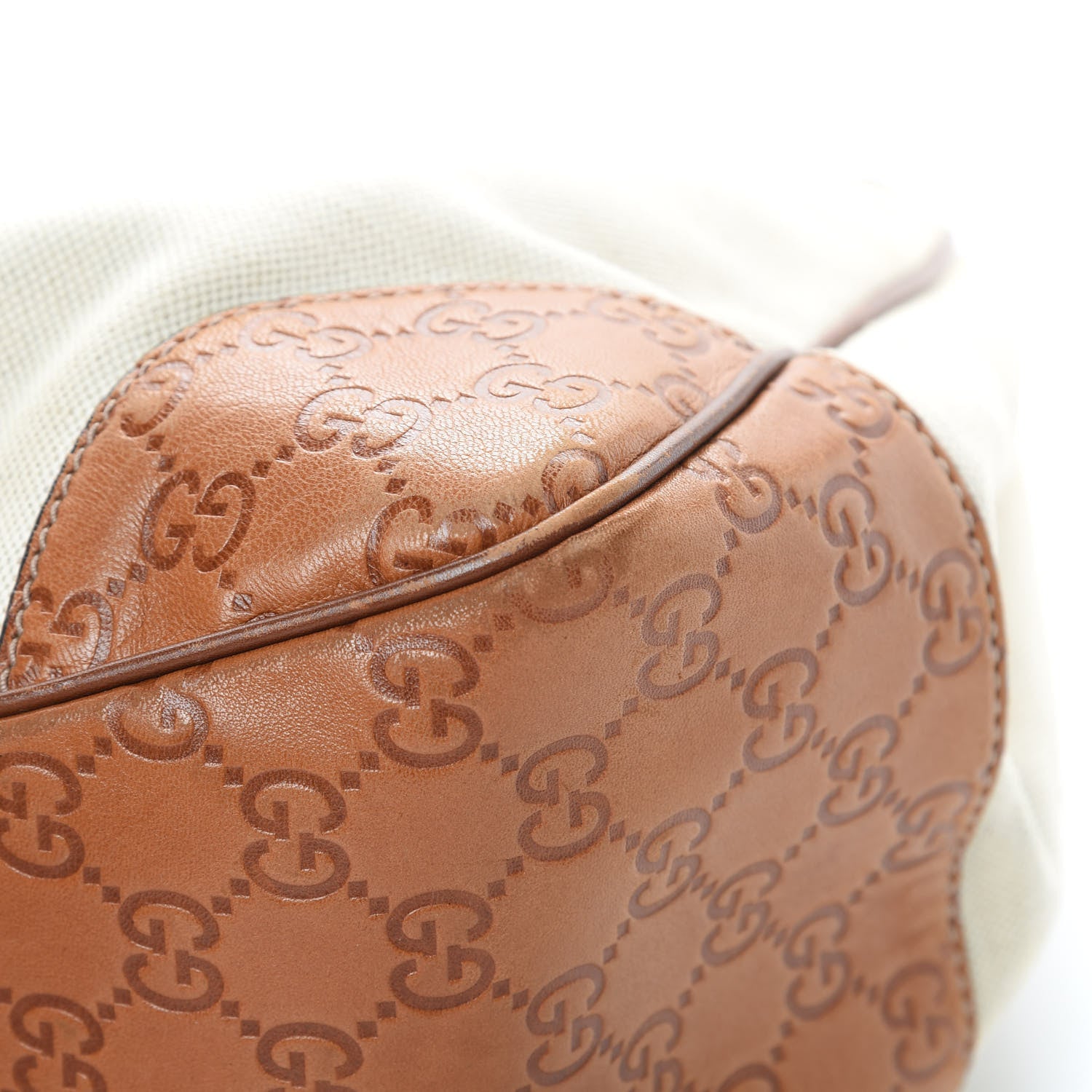 Gucci Canvas Guccissima Hobo Beige 10 of 19