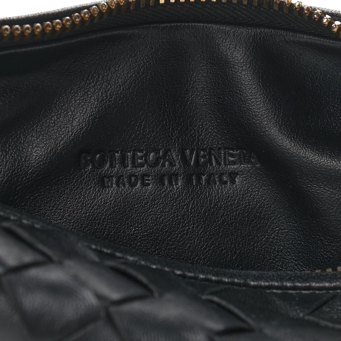 Nappa Intrecciato Mini Jodie Black