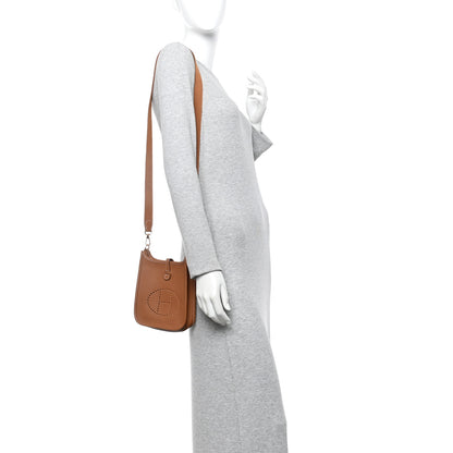 Hermes Taurillon Clemence Evelyne TPM Gold 2 of 11