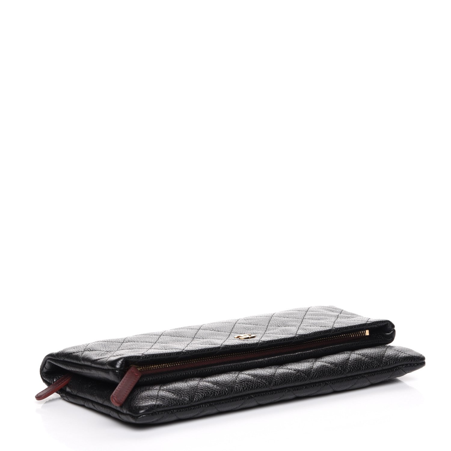Chanel Caviar Quilted CC Beauty Clutch Black 4 of 9