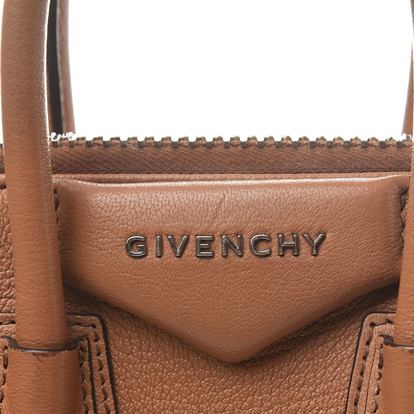 Sugar Goatskin Mini Antigona Caramel