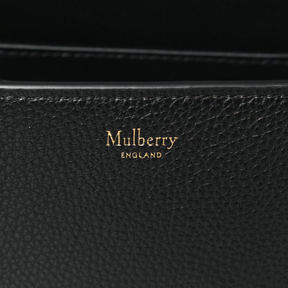 Mulberry Small Classic Grain Calfskin Small Darley Satchel Black 6 of 10