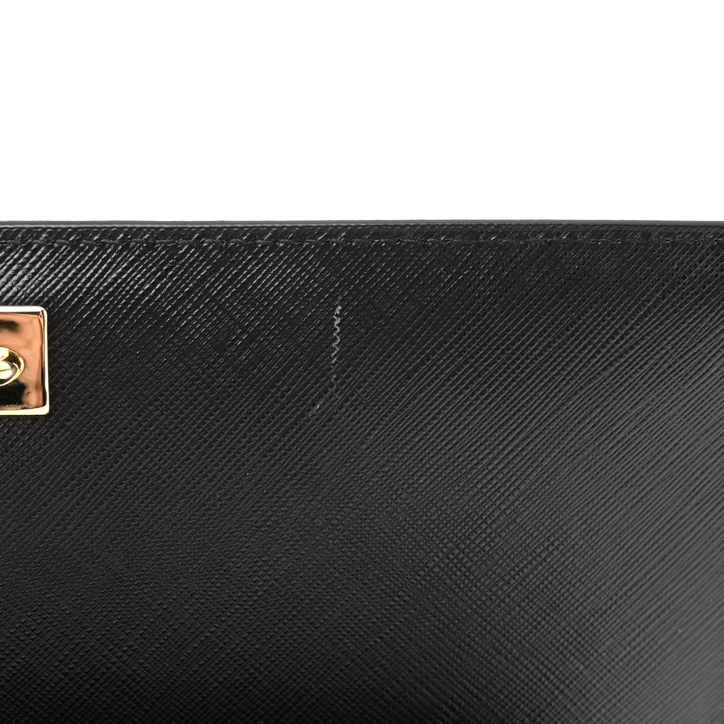 Printed Calfskin Vara Bow Chain Flap Crossbody Black