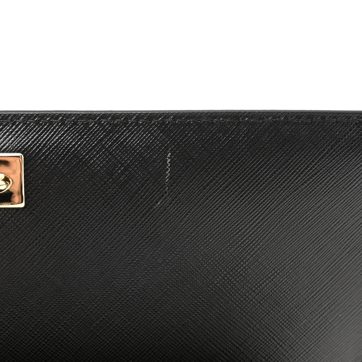 Salvatore Ferragamo Printed Calfskin Vara Bow Chain Flap Crossbody Black 11 of 14