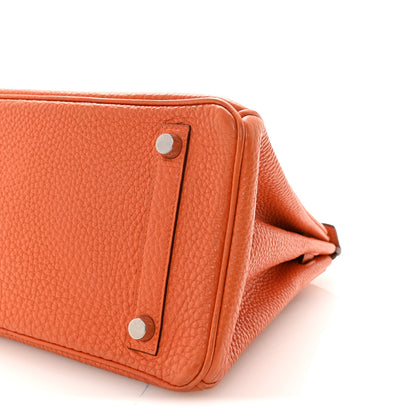 Hermes Togo Birkin 25 Orange 9 of 9