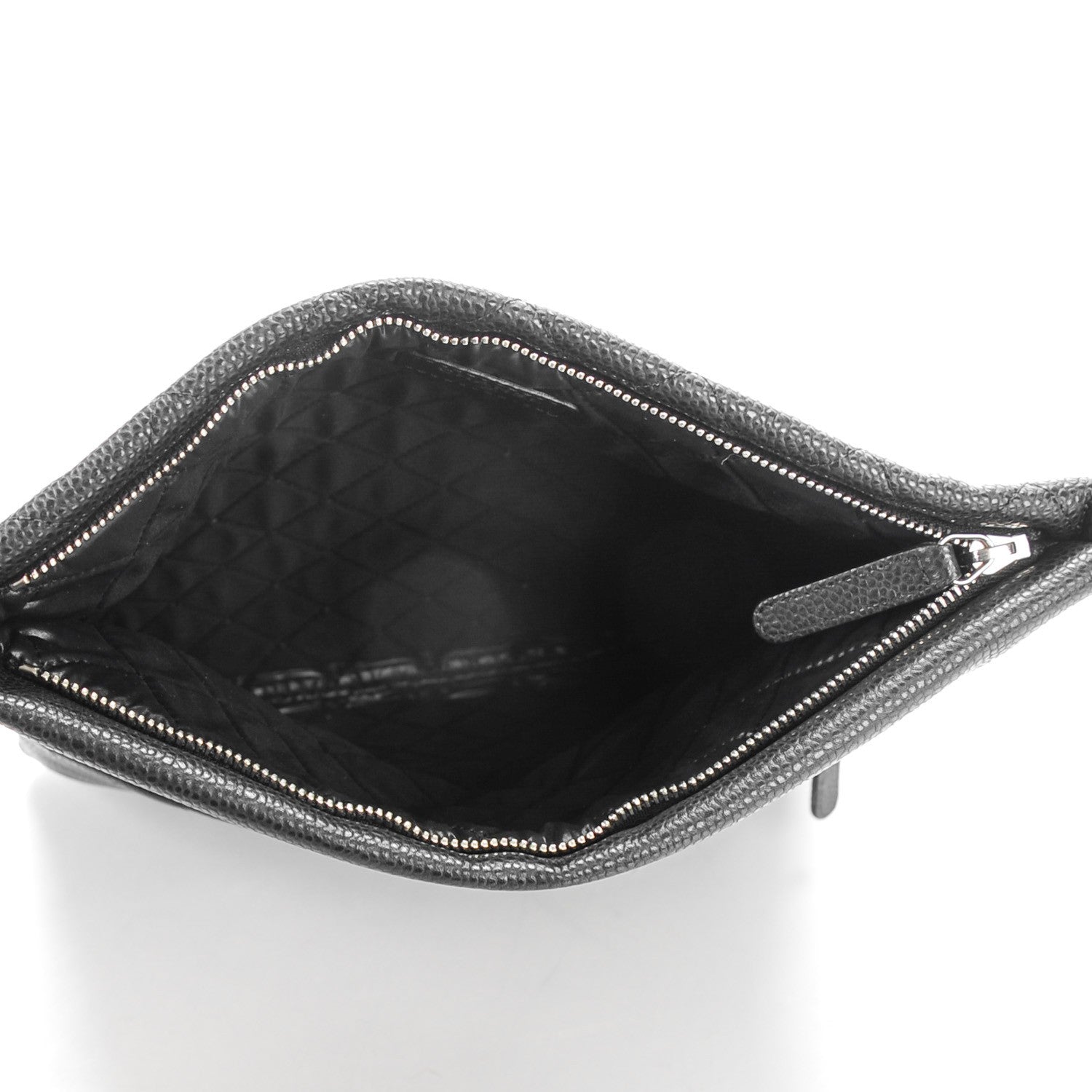 Chanel Caviar Quilted CC Beauty Clutch Black 5 of 8