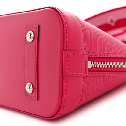 Louis Vuitton Epi Jacquard Alma BB Rose Pondicherry 9 of 10