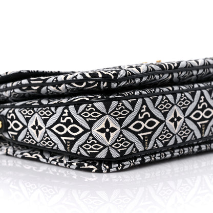 Louis Vuitton Jacquard Since 1854 Pochette Metis Grey 7 of 8