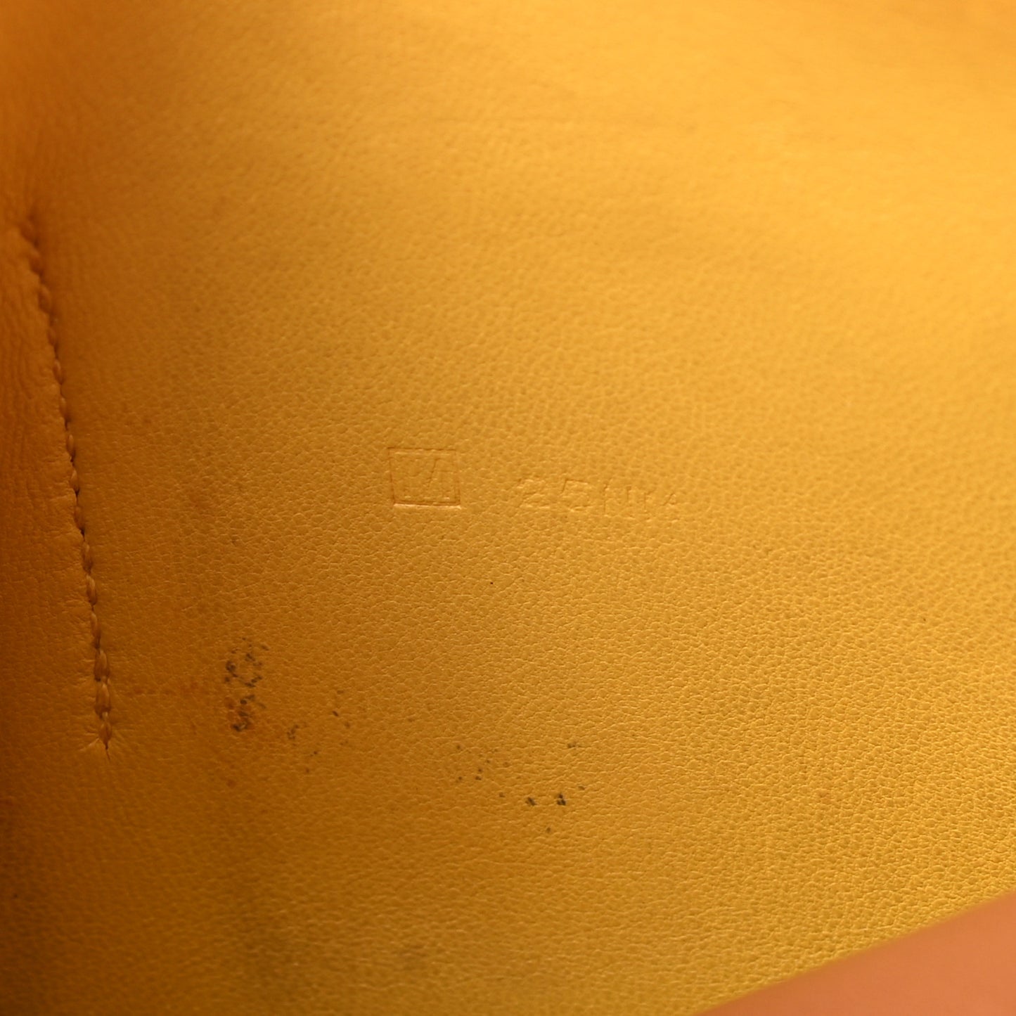 Togo Dogon Duo Wallet Gold Soleil