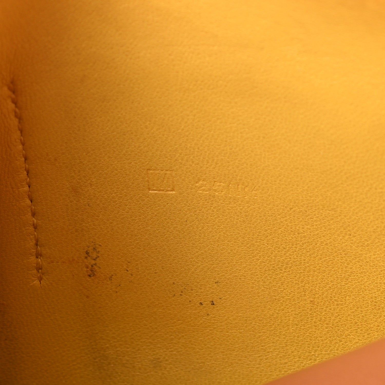 Hermes Togo Dogon Duo Wallet Gold Soleil 8 of 9