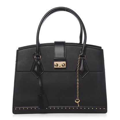 Louis Vuitton Taurillon Cour Marly MM Black 1 of 9