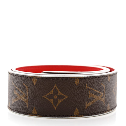 Louis Vuitton Monogram Bandouliere Shoulder Strap Red 2 of 4