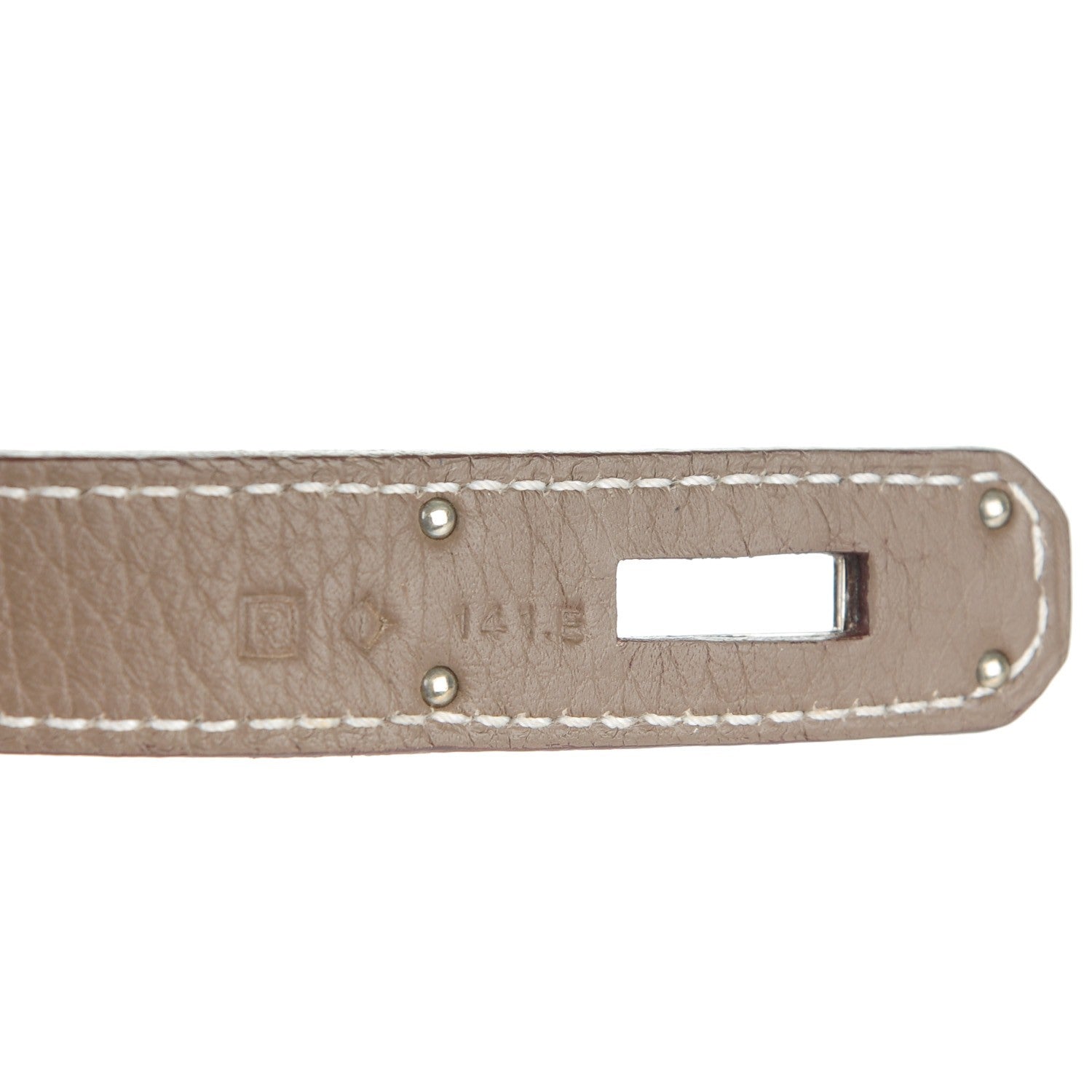 Hermes Taurillon Clemence Jypsiere 28 Etoupe 7 of 8