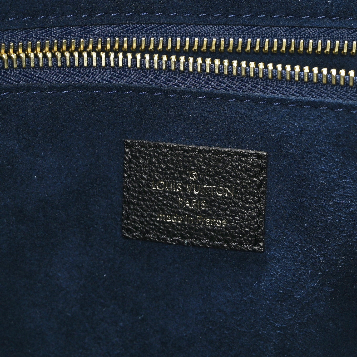Louis Vuitton Empreinte Monogram Giant Neverfull MM Black 6 of 8