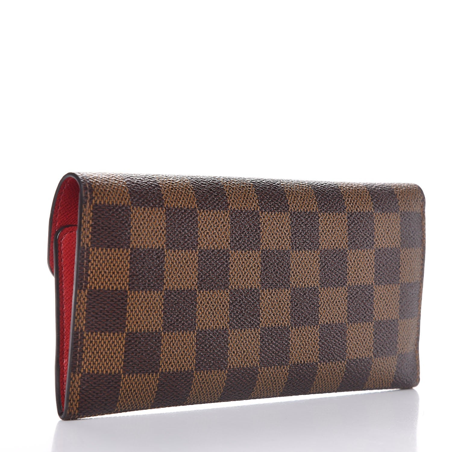 Louis Vuitton Damier Ebene Josephine Wallet Red 3 of 7