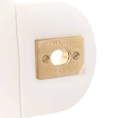 Chanel Lambskin Quilted Mini Pearl Crush Flap White 7 of 11
